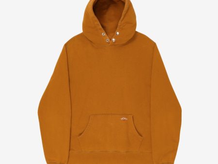 Buttoned Logo Hoodie Hot on Sale