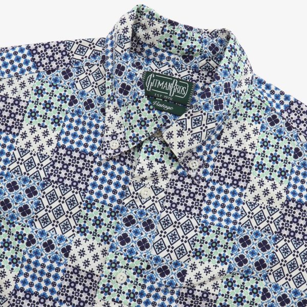 Patterned BD Shirt Cheap