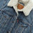 Sherpa Denim Trucker Jacket Cheap