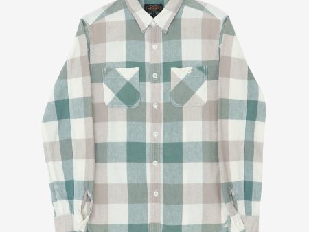 Linen Blend Plaid Shirt Fashion