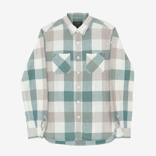 Linen Blend Plaid Shirt Fashion