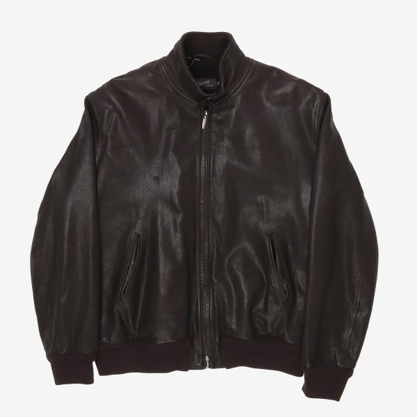 Leather Bomber Jacket Online Hot Sale