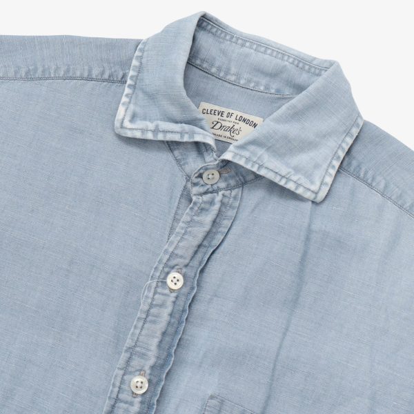 Linen Blend Shirt For Sale