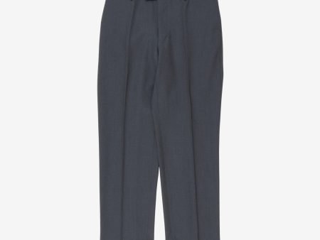 Pleated Wool Trousers Fashion