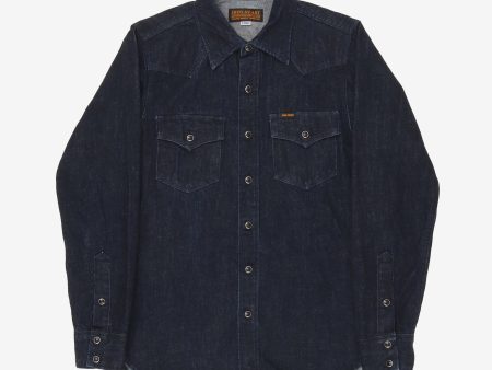 12oz Selvedge Denim Western Shirt Sale