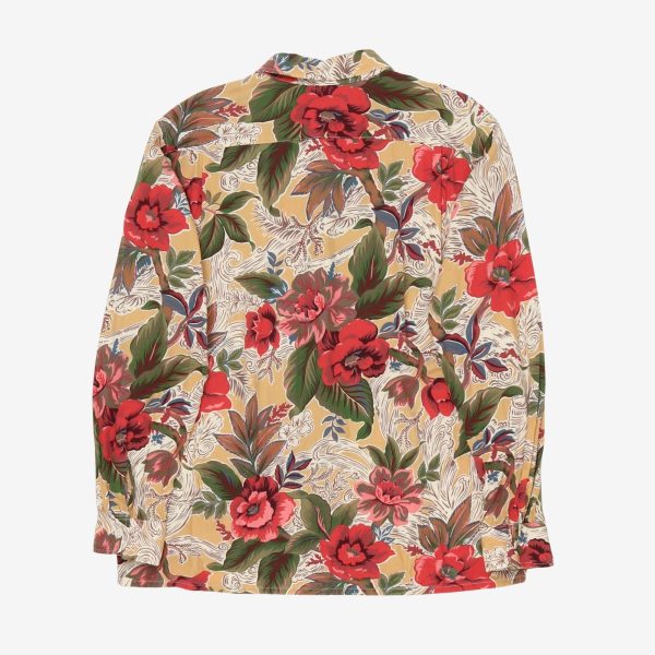 Floral Rayon Shirt Hot on Sale