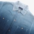 Indigo Gradient Dye SS Shirt Cheap