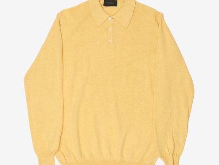 LS Knit Polo Cheap