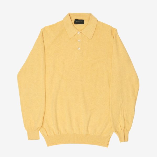 LS Knit Polo Cheap