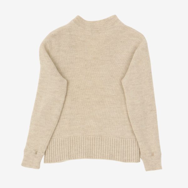 Wool Mock Neck Jumper Online now