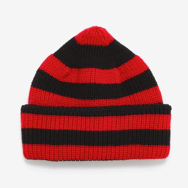 Merino Service Watchcap - Red Black on Sale