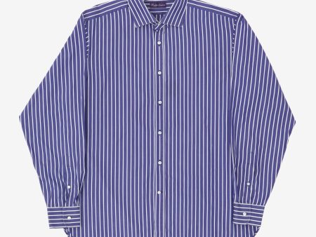 Purple Label Striped Shirt Hot on Sale