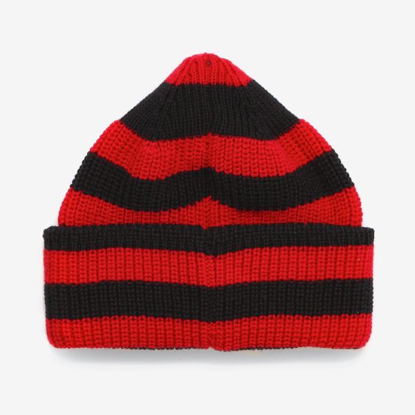 Merino Service Watchcap - Red Black on Sale