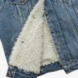 Sherpa Denim Trucker Jacket Cheap