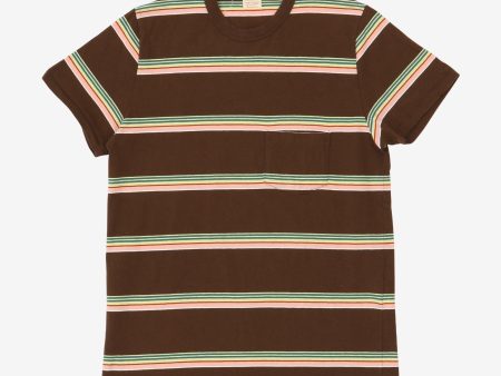 Casuals Striped Pocket Tee Online now