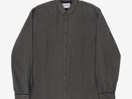 Oxford Cloth Western Shirt Online now