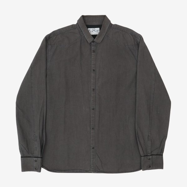 Oxford Cloth Western Shirt Online now