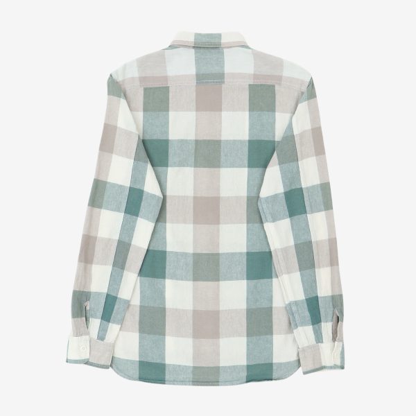 Linen Blend Plaid Shirt Fashion