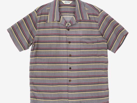 Zig Zag Stripe Aloha Shirt on Sale