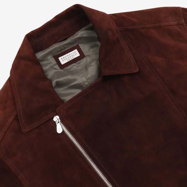 Suede Biker Jacket Online now