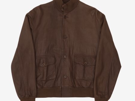 Leather Campus Jacket Cheap