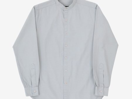 Ripstop Collarless Shirt For Sale