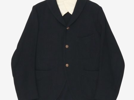 Wool Linen Blazer on Sale