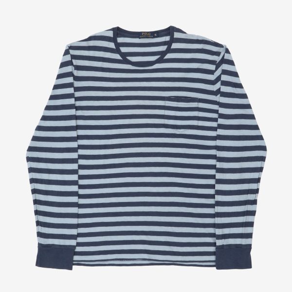 Striped LS Top For Cheap