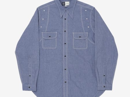 Chambray Work Shirt Online Hot Sale