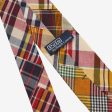 Madras Check Tie Discount