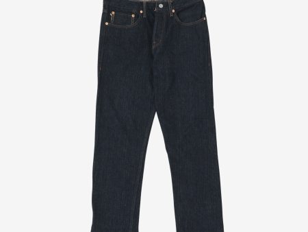 Weird Guy Natural Indigo Slub Selvedge Denim Online Sale