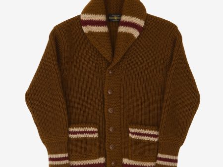 Shawl Collar Heavy Cardigan Fashion