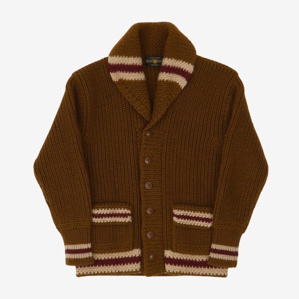 Shawl Collar Heavy Cardigan Fashion