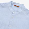 Collarless Linen Shirt Online Sale