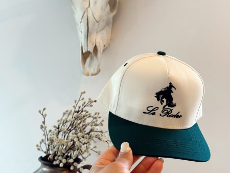 KENZKUSTOMZ - Le Rodeo w Horse - Green Vintage Trucker Hat Sale