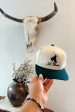 KENZKUSTOMZ - Le Rodeo w Horse - Green Vintage Trucker Hat Sale