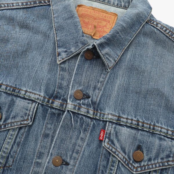 Andy Warhol Type 3 Big E Denim Jacket on Sale