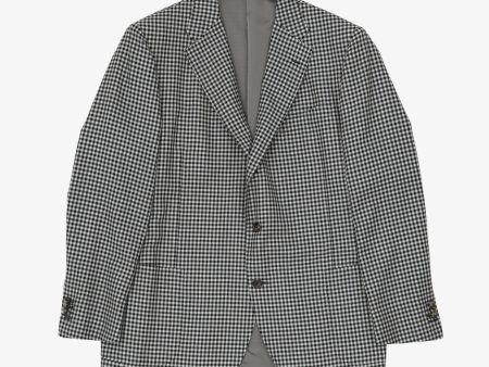 Wool Check Blazer (Fits UK 44 46) Discount