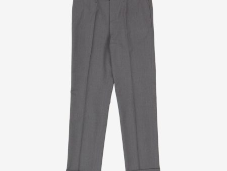 Bespoke Wool Pleated Trousers Online