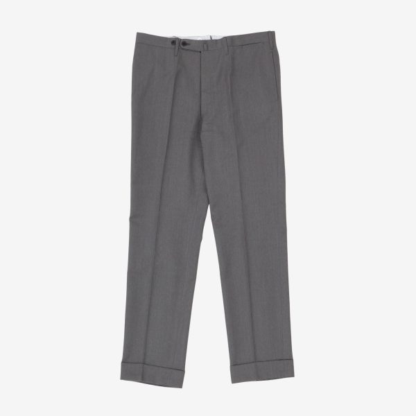 Bespoke Wool Pleated Trousers Online