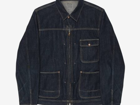 48-709C Denim Zip Jacket For Sale