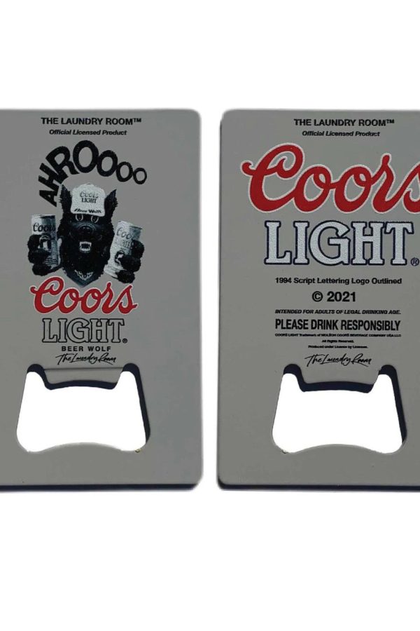 The Laundry Room™ X Coors Light™ feat. BEER WOLF™ Ltd. Edition Credit Card Bottle Opener Online