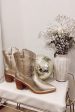 Billini Nayli Gold Metallic Cowboy Boot Cheap