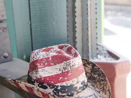 Vintage Flag Cowboy Hat Online