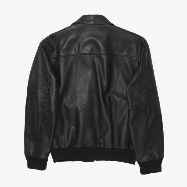 Vintage Leather Bomber Jacket Online Sale