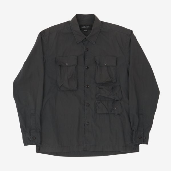 Multi Pocket Overshirt Discount