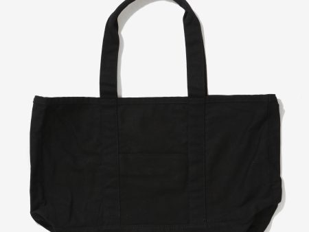 Cotton Canvas Tote - Black Cheap