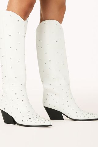 Billini Zoelle White Boots Discount