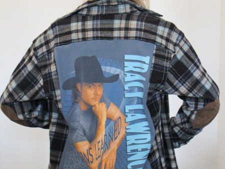 Tracy Lawrence Band Tee Flannel Online Sale