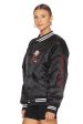 Coors Light Beer Wolf Varsity Jacket - Black Cheap